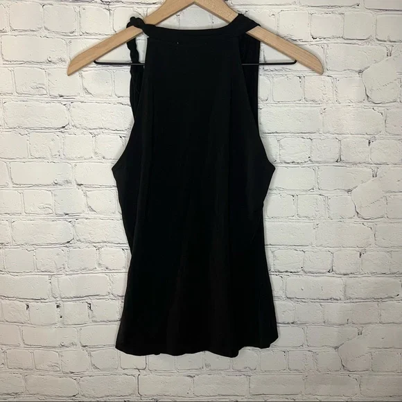Ramy Brook Bryce Cowl Neck Tank Top Black Size Small NWOT - Picture 6 of 11